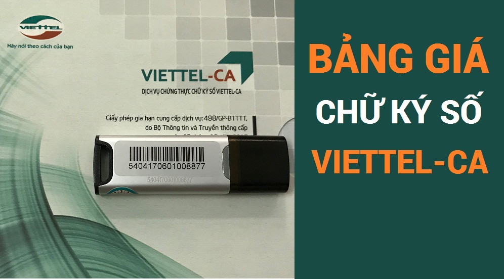 Token Viettel CA Thiết Bị Ký Số Đáng Tin Cậy Tại Đà Nẵng